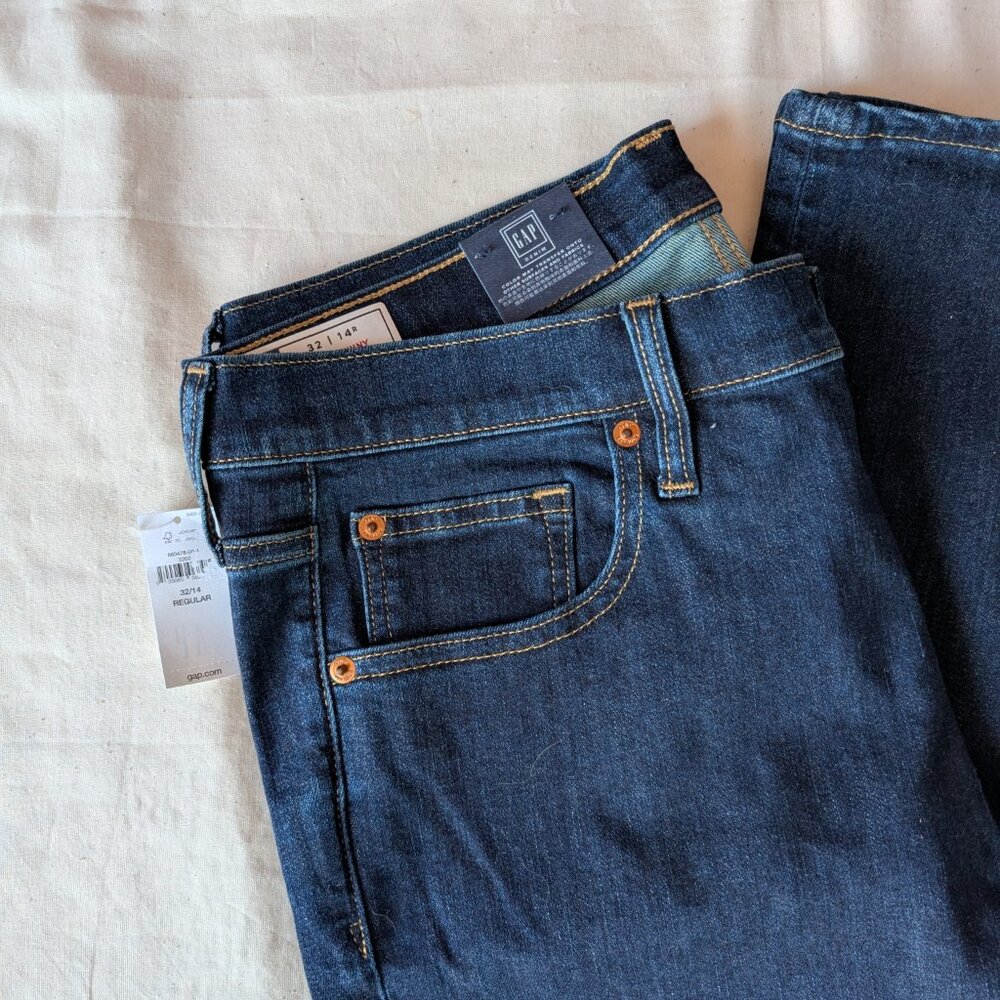 GAP NWT Mid Rise True Skinny Jeans With Washwell™ - Picture 6 of 6